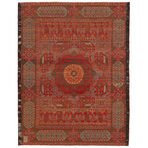 マムルークの中央に星のある絨毯 Mamluk Rug with Central Star