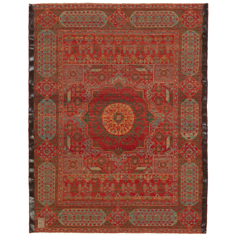 マムルークの中央に星のある絨毯 Mamluk Rug with Central Star