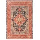 Heriz Medallion Rug with Pear Design