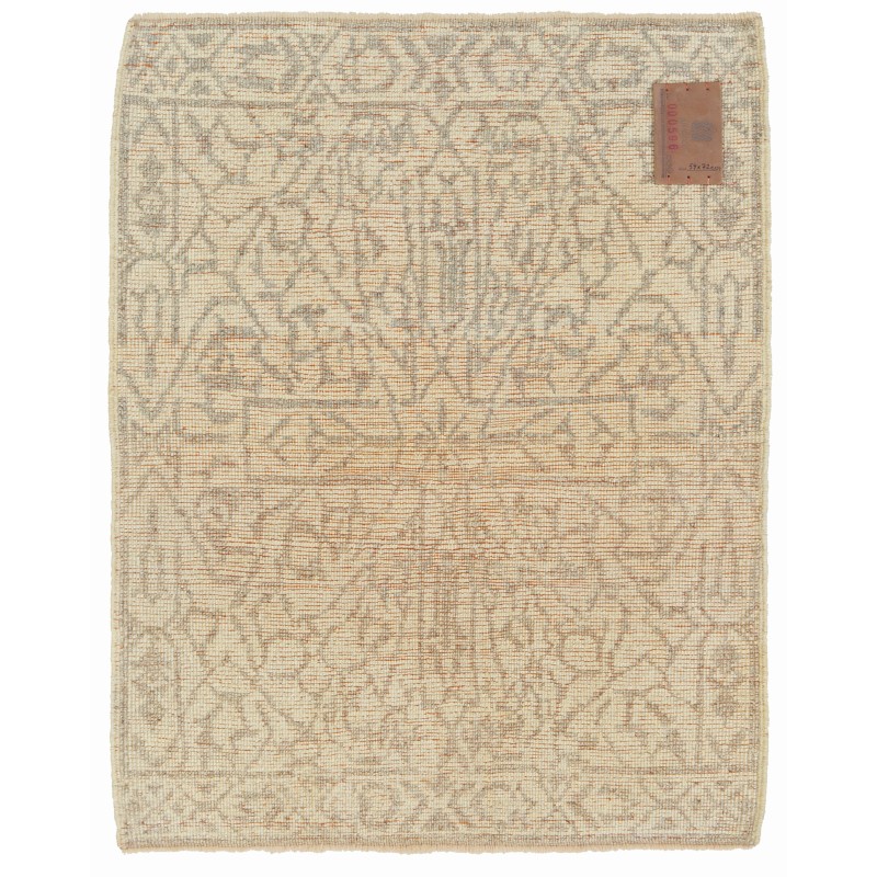 幾何学的なデザインのマムルーク・ワギレ絨毯 Mamluk Wagireh Rug with Geometric Design