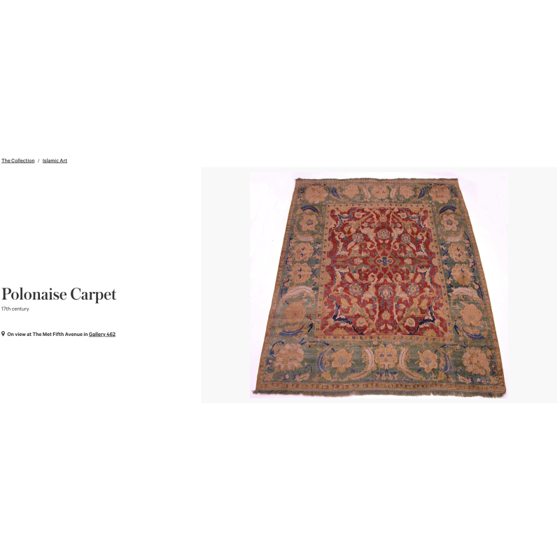 Polonaise Carpet ポロネーズ絨毯 C50264