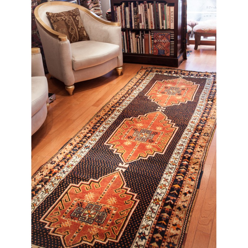 アンティーク　アナトリア絨毯　Antique Anatolian Carpet C23001