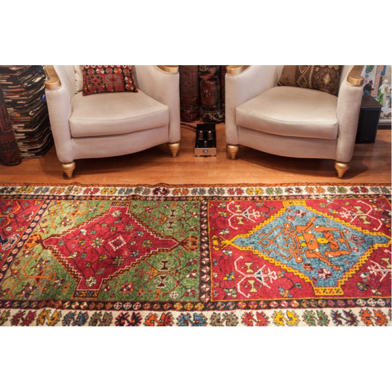 アンティーク　アナトリア絨毯　Antique Anatolian Carpet C23005