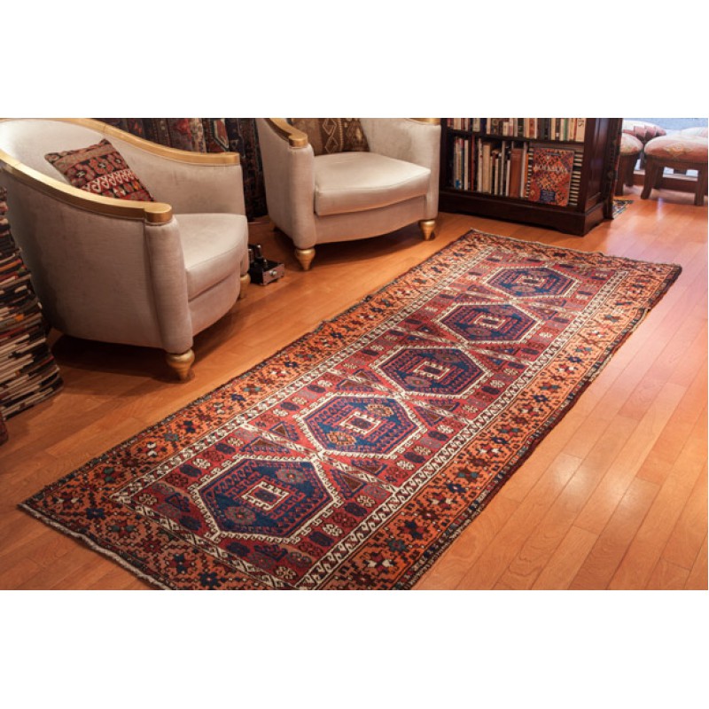 アンティーク　アナトリア絨毯　Antique Herki Carpet C23070