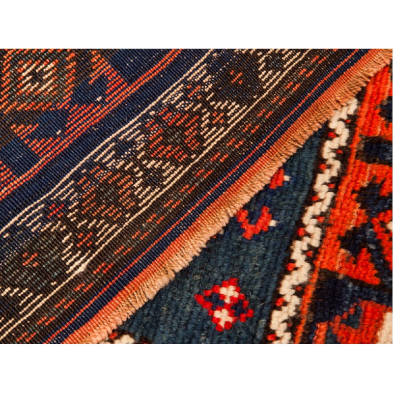 アンティーク　アナトリア絨毯　Antique Kurdish Carpet C23111