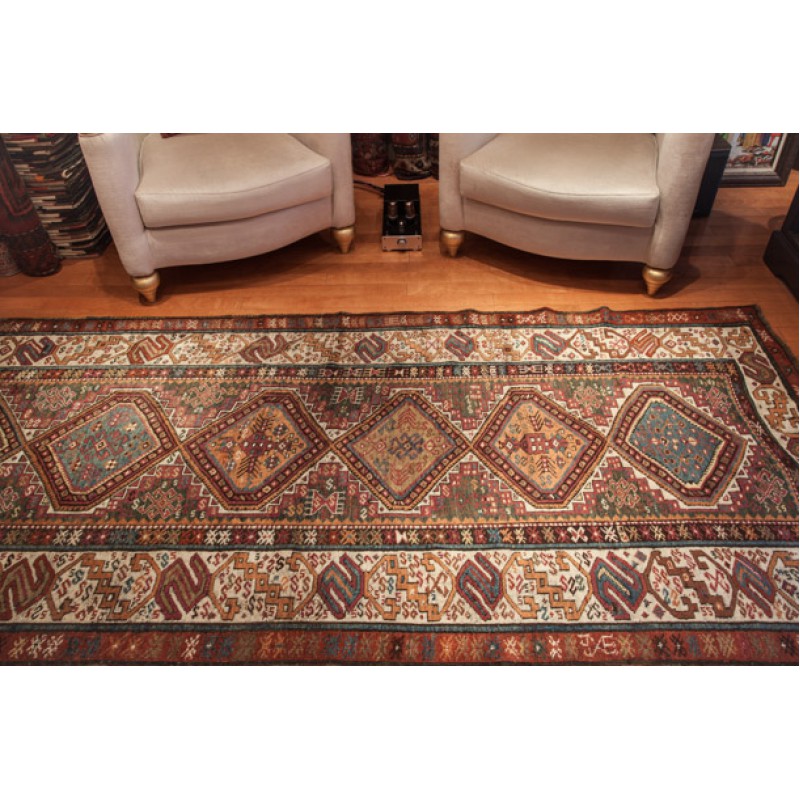 アンティーク　アナトリア絨毯　Antique Anatolian Carpet C23113