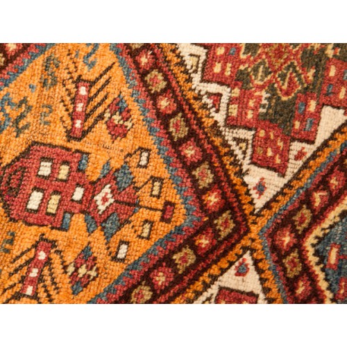 アンティーク　アナトリア絨毯　Antique Anatolian Carpet C23113