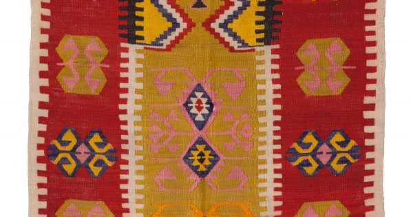 オールド　シバス　キリム 青山キリムハウス オールドキリム 小 シバスのオールドキリム K20078