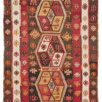 オールド、トルコキリム Sivas キリム　サイズ:108x160 オールド、トルコキリム Sivas キリム サイズ:108x160