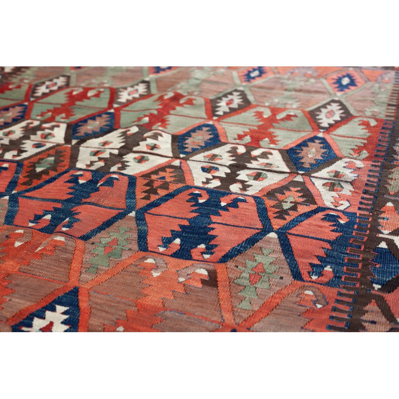 中央トルコアンティークコンヤキリム Antique Konya Kilim K30029