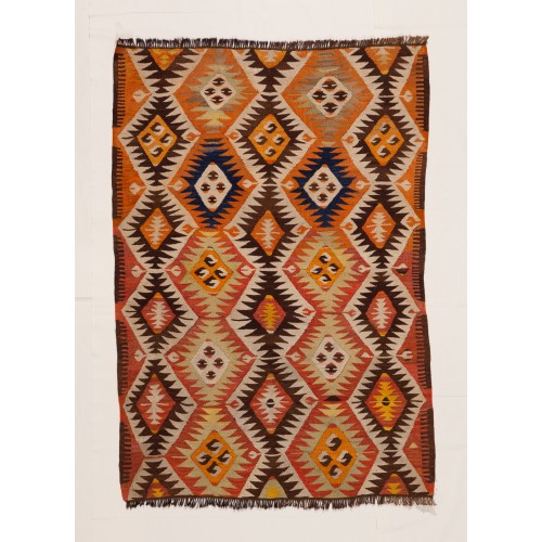 キリム　unique old kilim