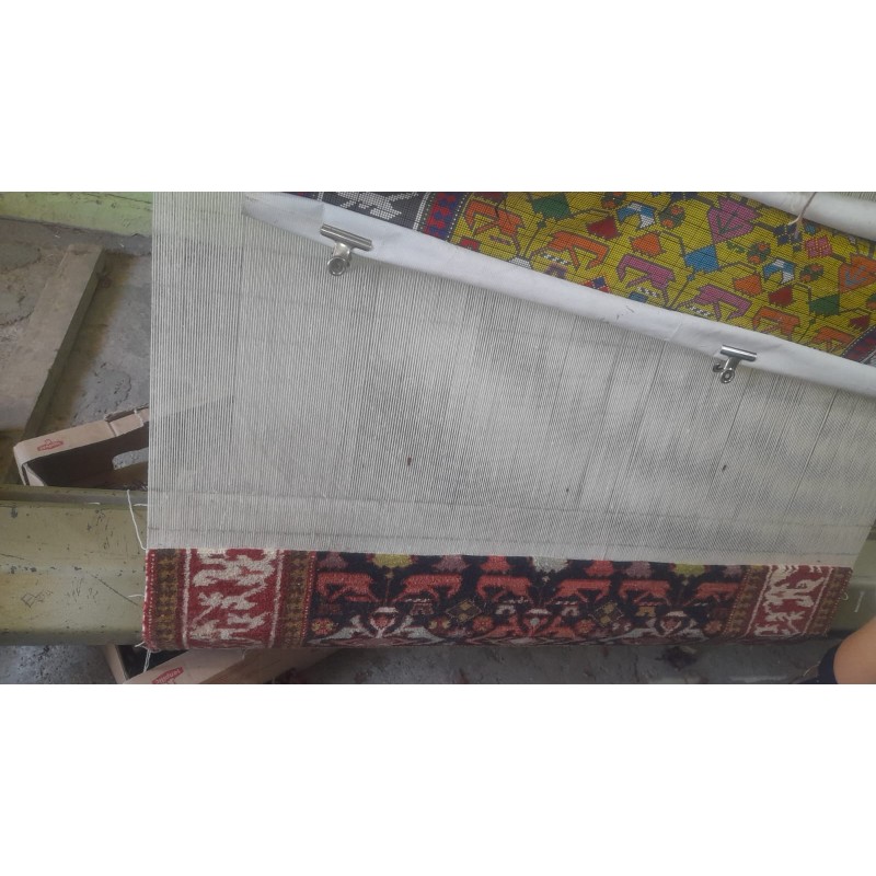 上昇するパルメットと花のクバラグ - C50747 — 110 × 160 cm 上昇するパルメットと花のクバラグ - C50747 — 110 × 160 cm