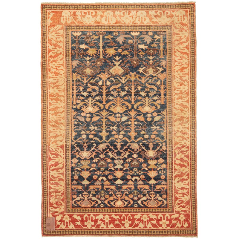 上昇するパルメットと花のクバラグ - C50747 — 110 × 160 cm 上昇するパルメットと花のクバラグ - C50747 — 110 × 160 cm