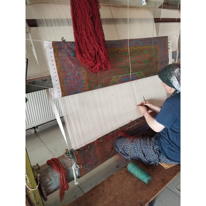 クスプドメダリオンのマムルークラグ - C50760 — 136 × 169 cm